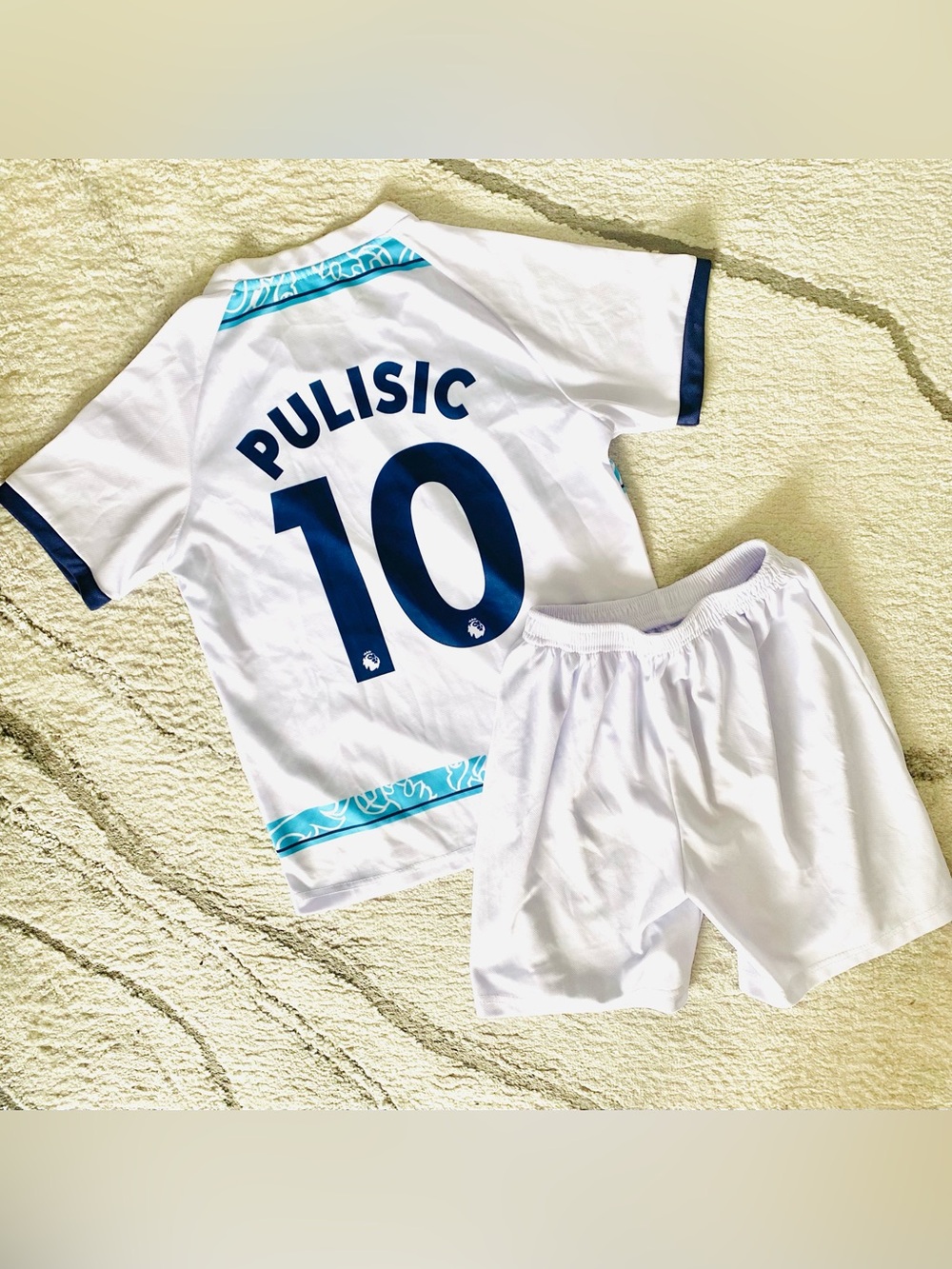 ⚽️Boys “Pulisic” Chelsea Football Club Soccer Set SZ 24
